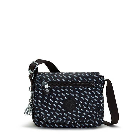 Kipling Sabian Printed Crossbody Mini Çanta Mavi | TR 1862IL